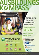Abbildung Titelbild Ausbildungskompass Magazin WestAllianz